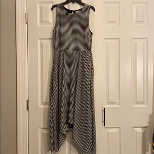 NWT Philosophy Black and White Checkered Dress